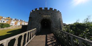 Deal Castle entrance
